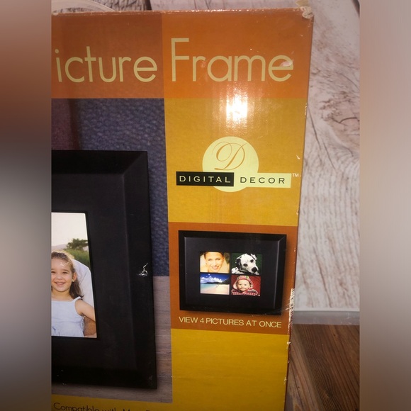 Digital Decor Digit 8" Photo Frame Black Frame DPF8512 NEW in BOX  512MB Memory - Picture 3 of 12